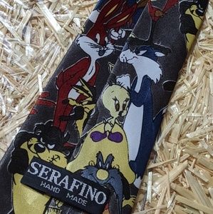 Stefano Looney Tunes Handmade Tie